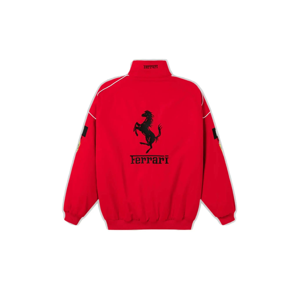 Ferrari F1 Vintage Racing Jacket - Red Edition