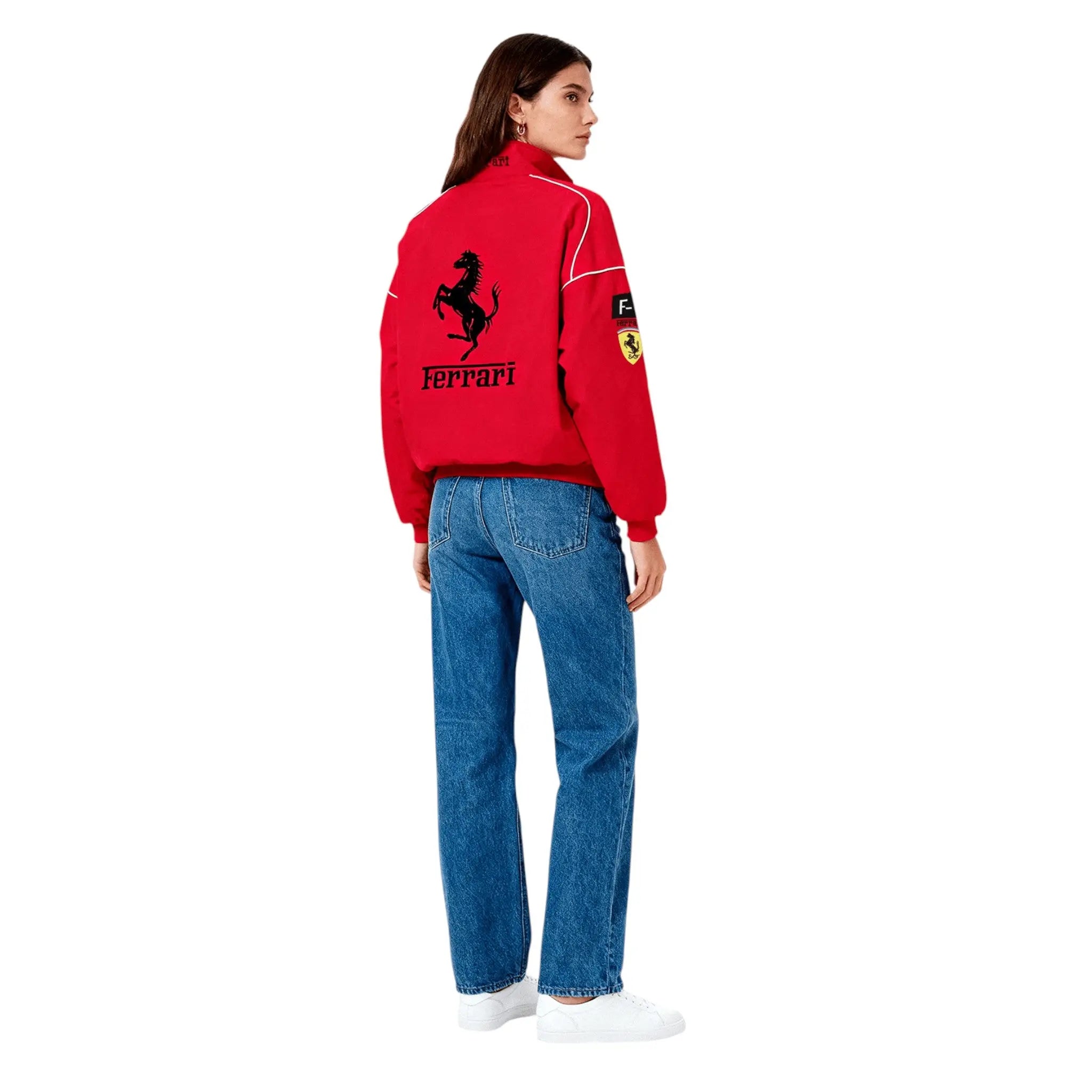 Ferrari F1 Vintage Racing Jacket - Red Edition