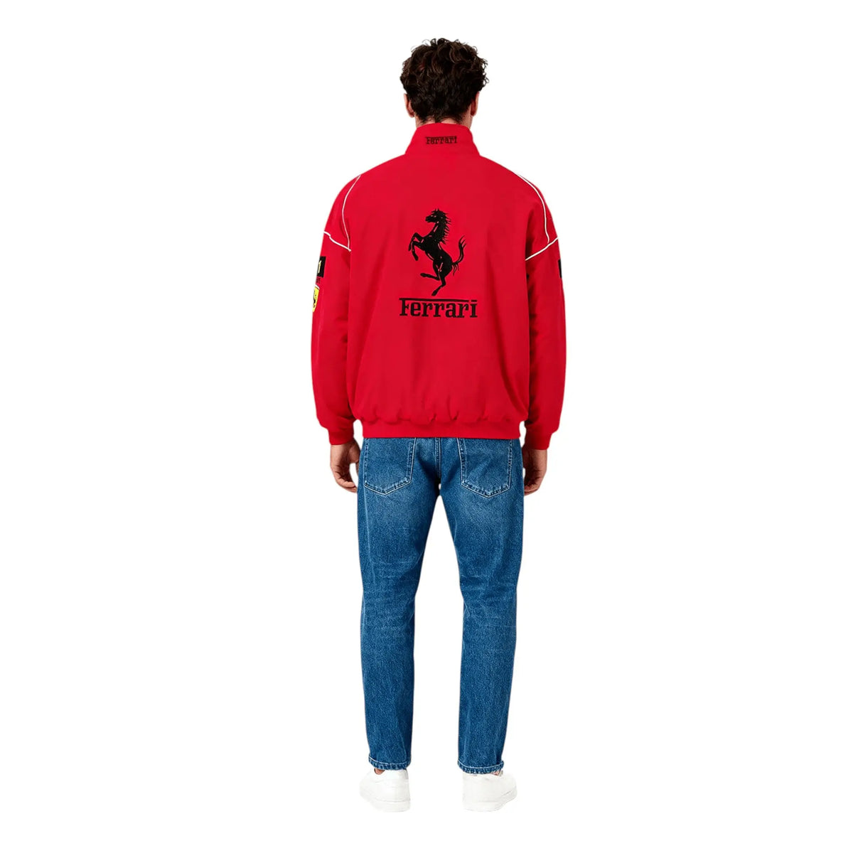 Ferrari F1 Vintage Racing Jacket - Red Edition