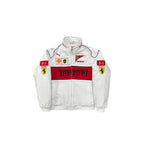 Ferrari F1 Vintage Racing Jacket - White Edition