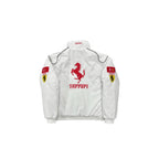 Ferrari F1 Vintage Racing Jacket - White Edition