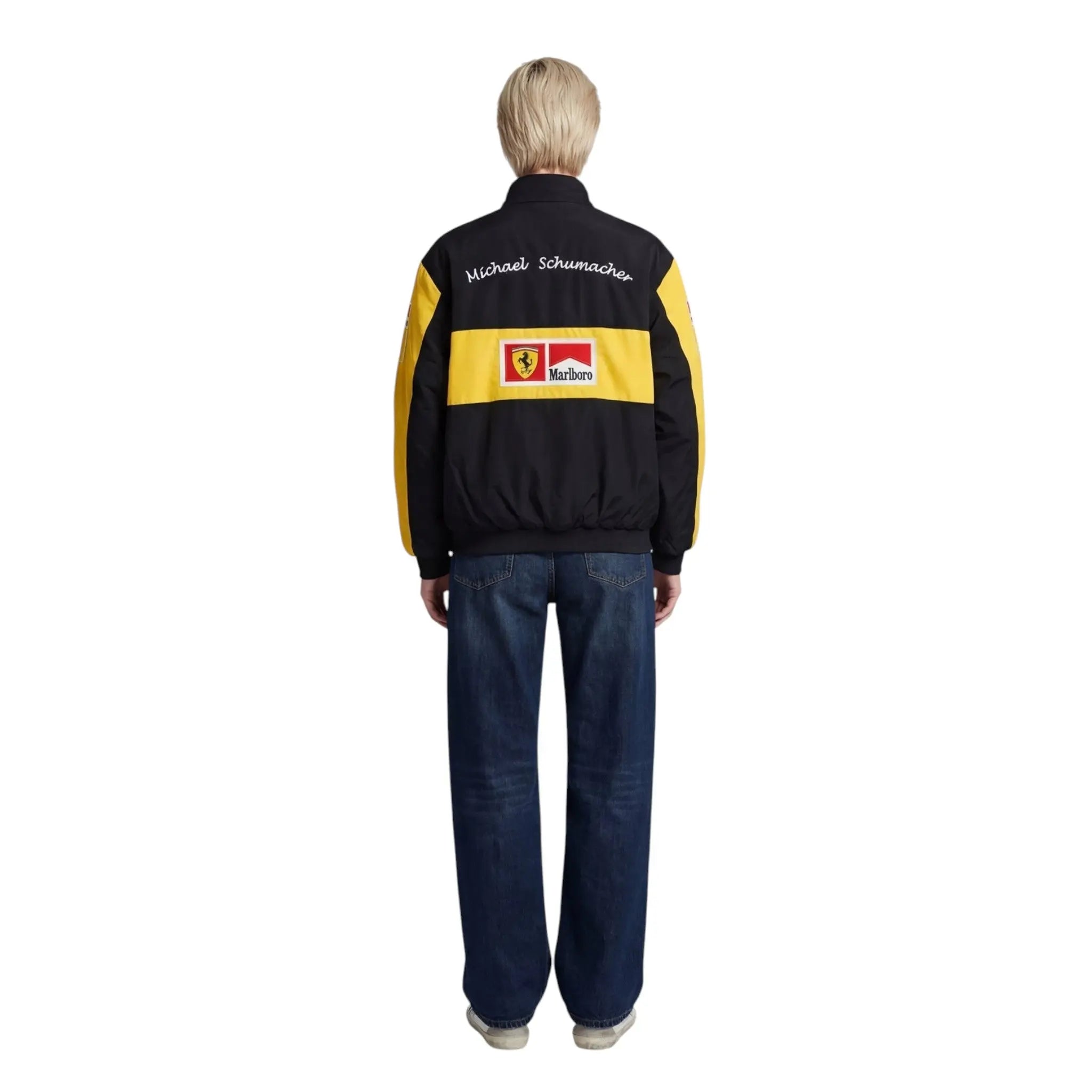 Ferrari F1 Vintage Racing Jacket - Yellow Edition