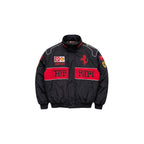 Ferrari F1 Vintage Racing Jacket - Black ZipCover Edition