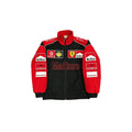 Ferrari F1 Vintage Racing Jacket - White & Red Edition