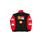 Ferrari F1 Vintage Racing Jacket - White & Red Edition