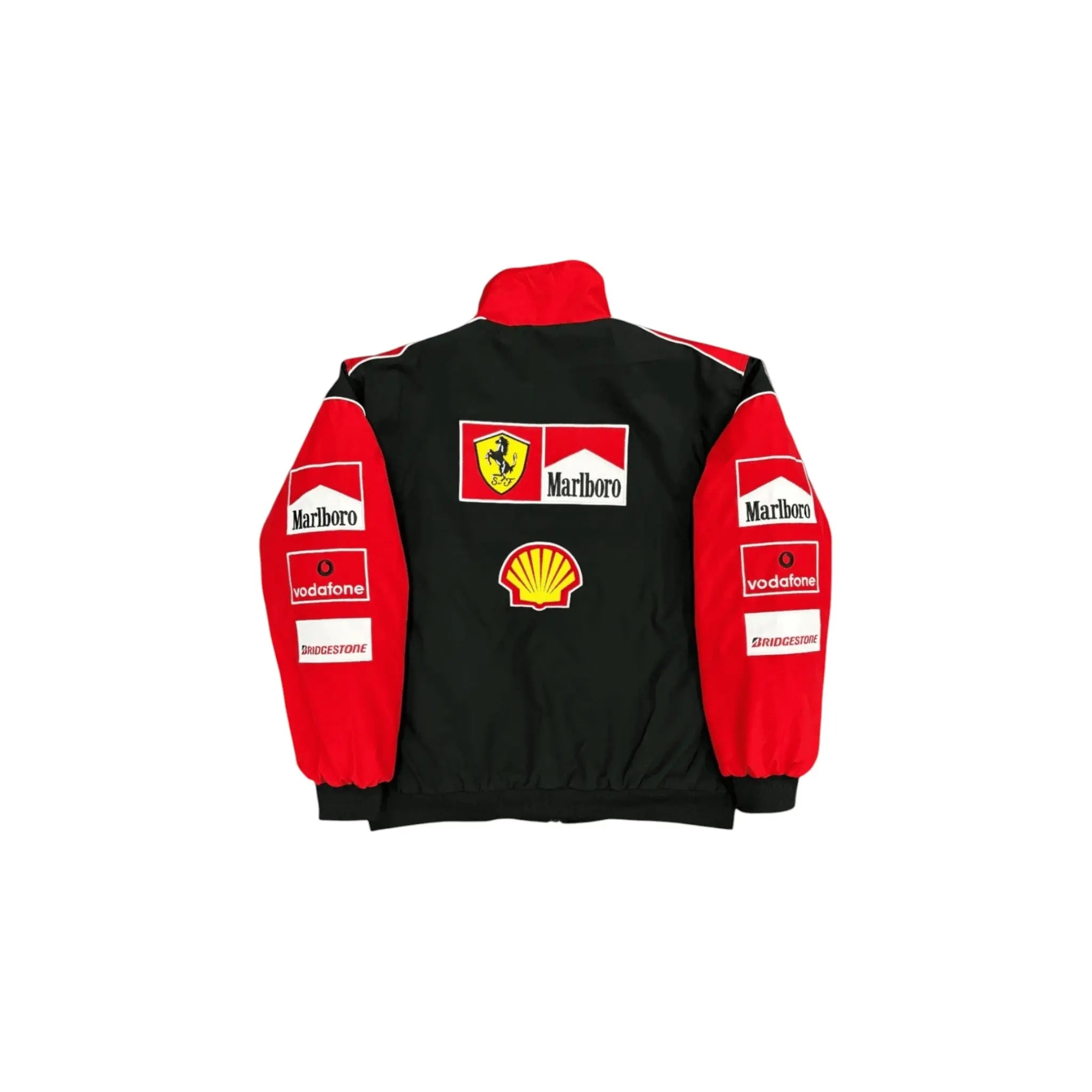 Ferrari F1 Vintage Racing Jacket - White & Red Edition
