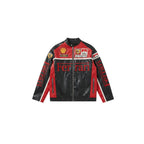Ferrari F1 Vintage Racing Leather Jacket - Olympus Edition