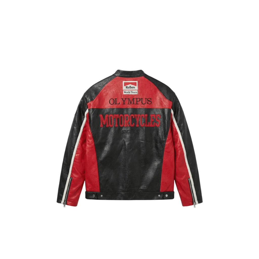 Ferrari F1 Vintage Racing Leather Jacket - Olympus Edition