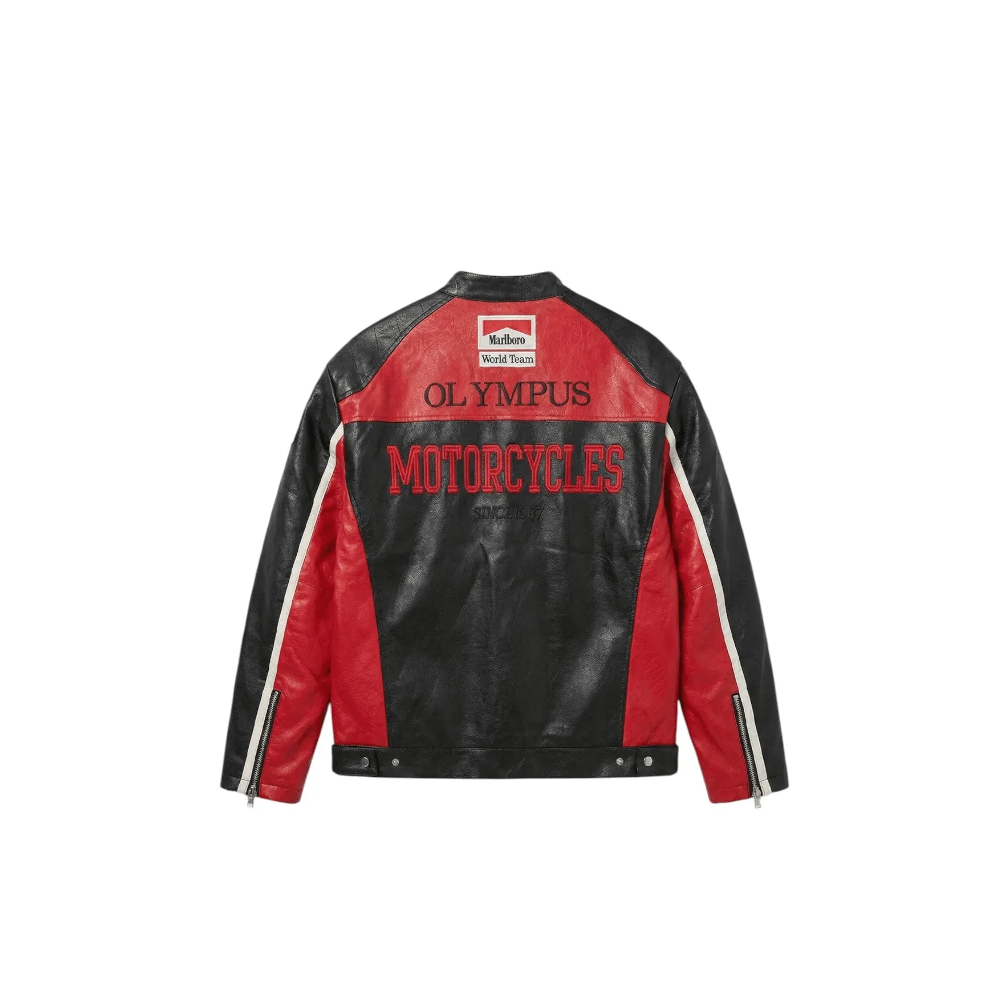 Ferrari F1 Vintage Racing Leather Jacket - Olympus Edition