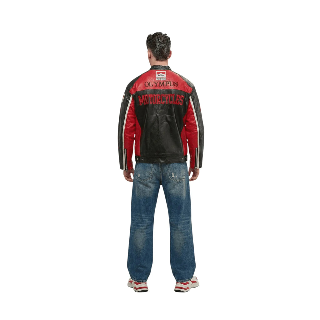 Ferrari F1 Vintage Racing Leather Jacket - Olympus Edition