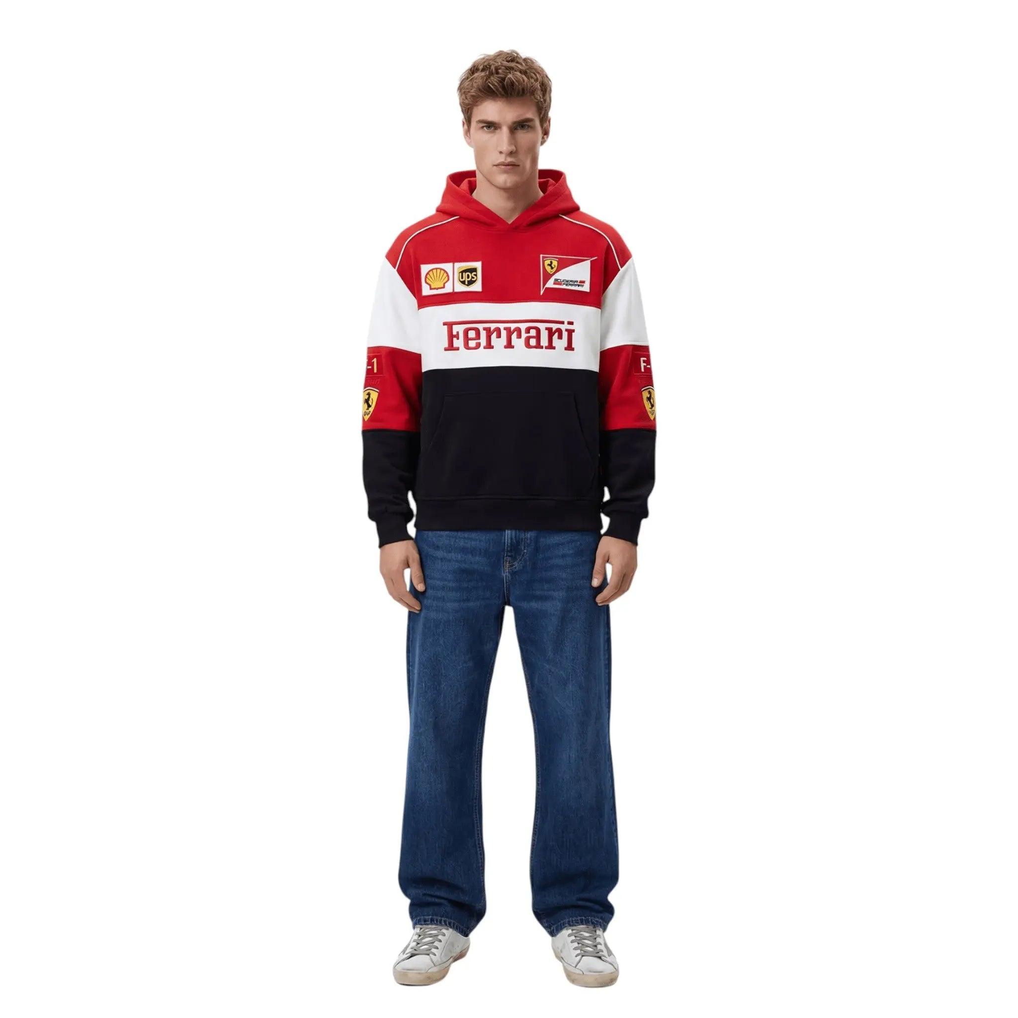 Ferrari Racing Heritage Oversized Hoodie