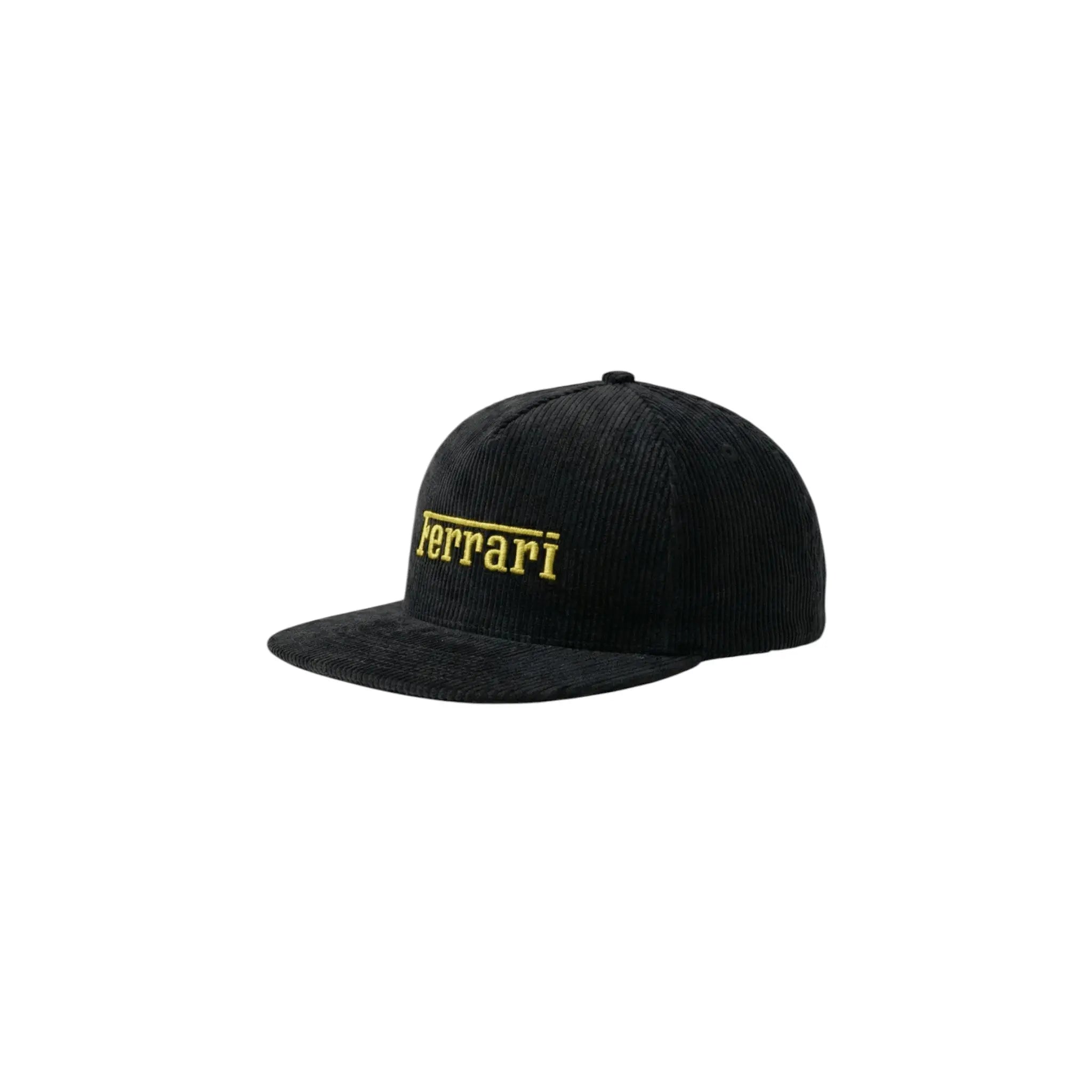 Ferrari Vintage Corduroy Cap – Black