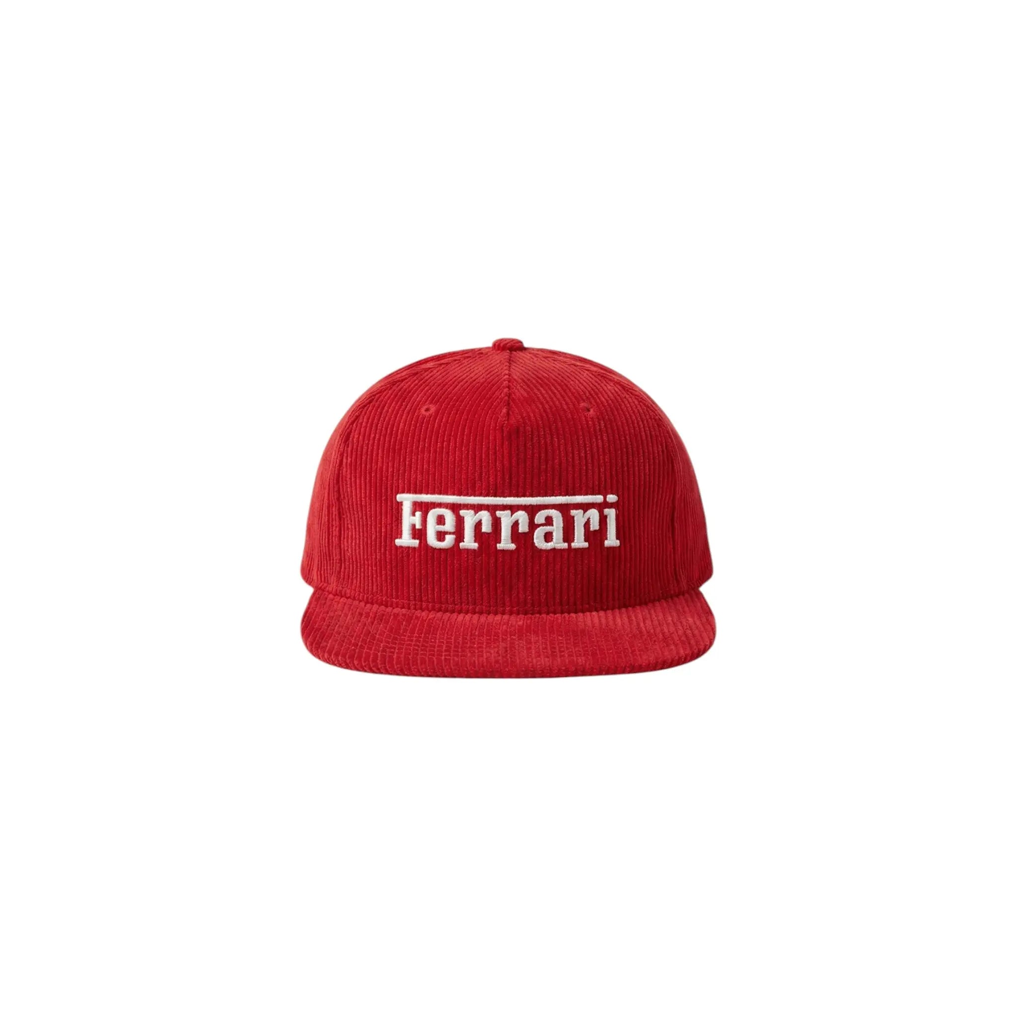 Ferrari Vintage Corduroy Cap – Red