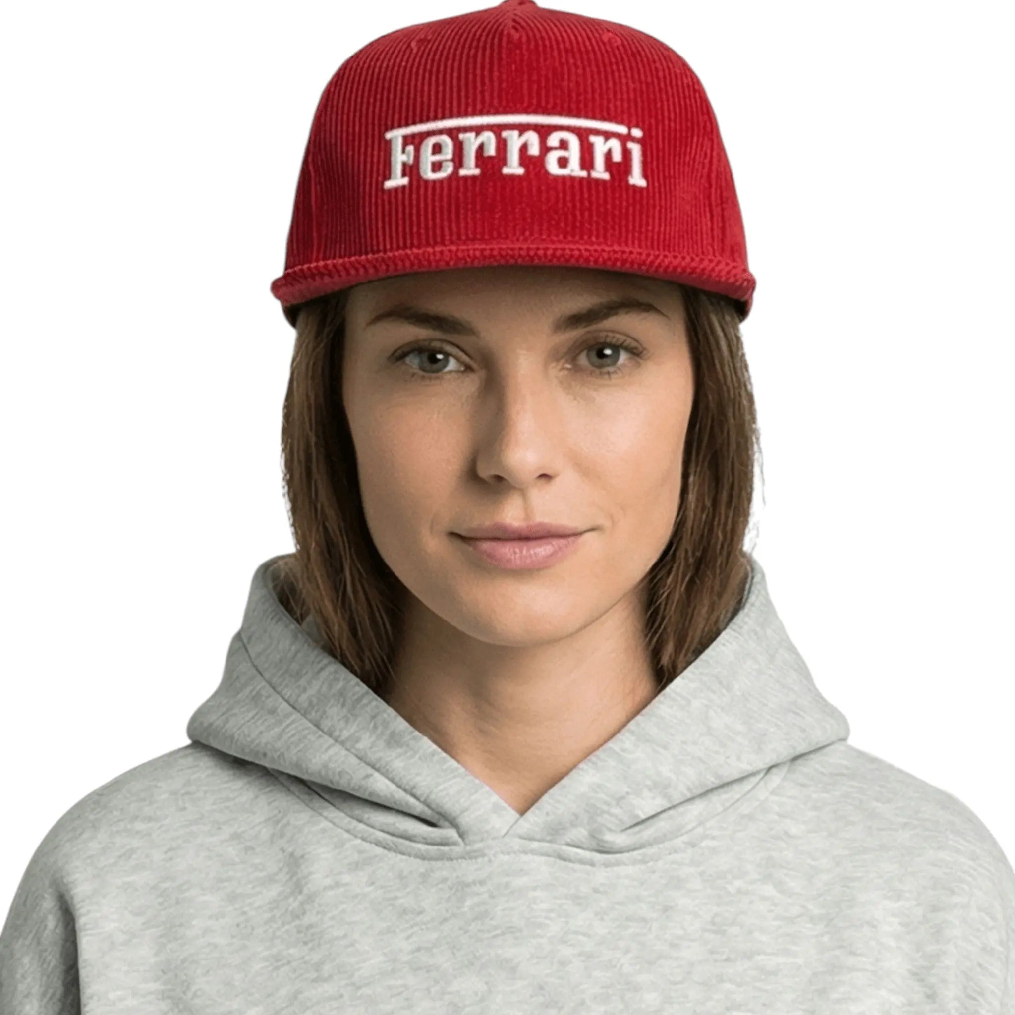 Ferrari Vintage Corduroy Cap – Red