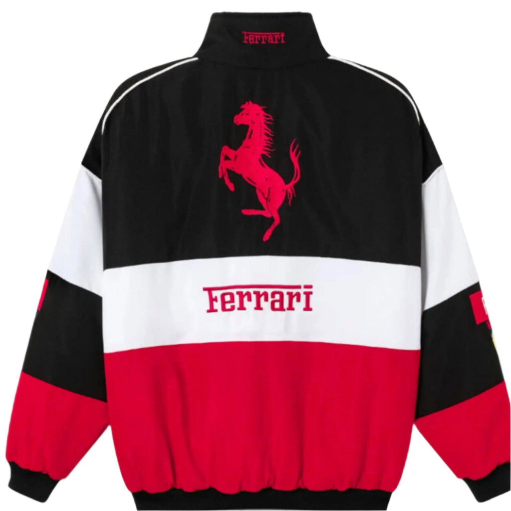 Ferrari F1 Vintage Jacket | Iconic Motorsport Apparel - Speedxcrafts