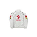 Ferrari F1 Vintage Racing Jacket - White Edition