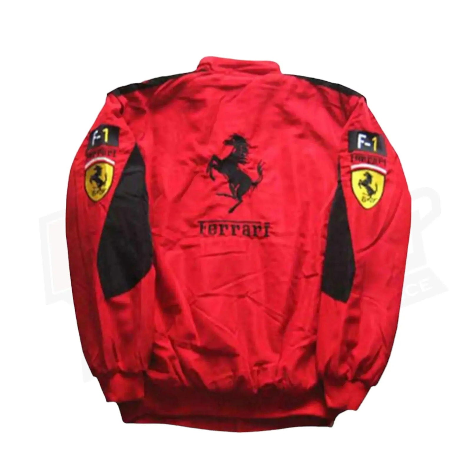 Ferrari Formula One Vintage Racing Embroidered Jacket - Speedxcrafts