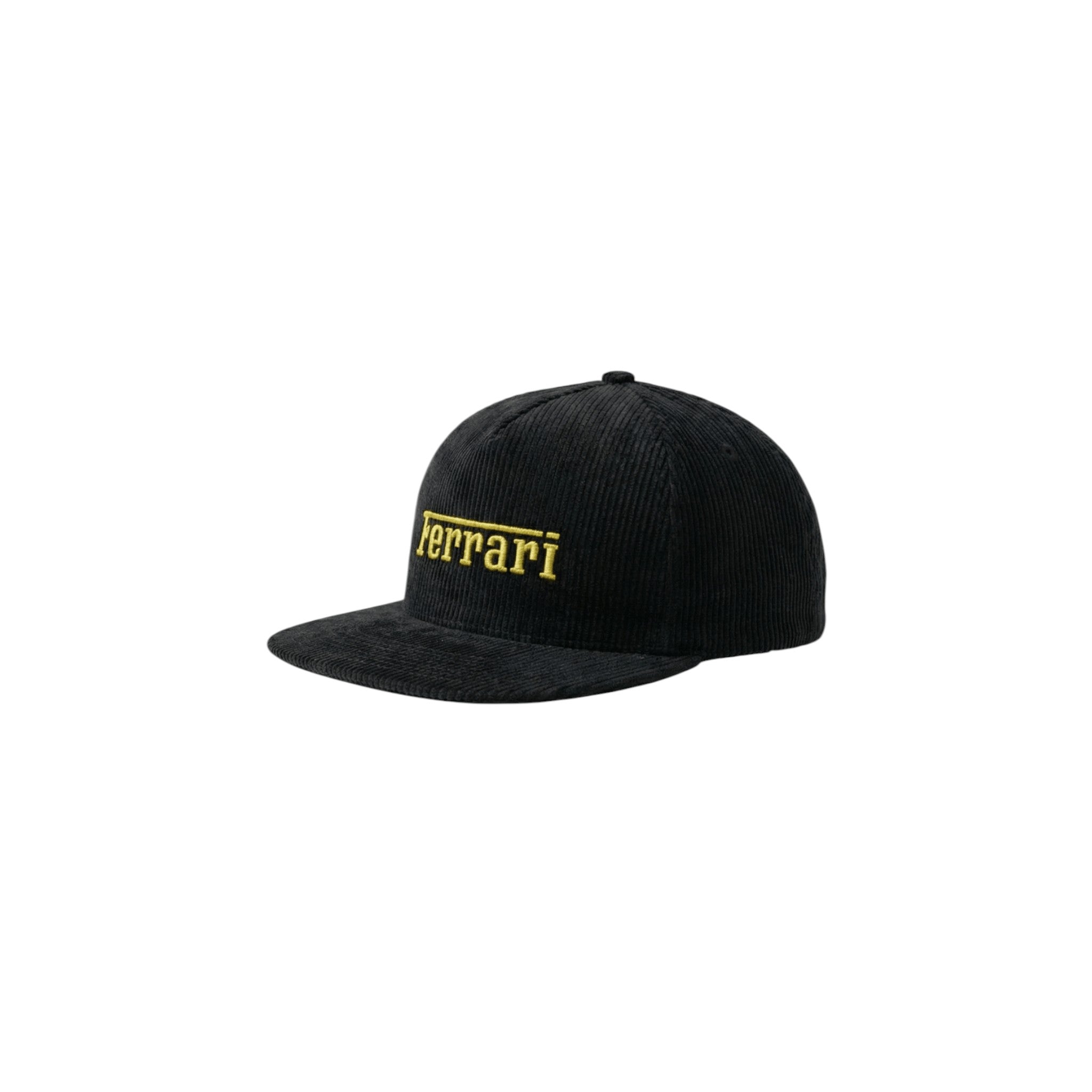 Ferrari Vintage Corduroy Cap – Black