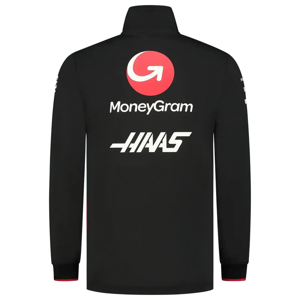 Fitted Zip Sweater / Haas F1 Team - Speedxcrafts