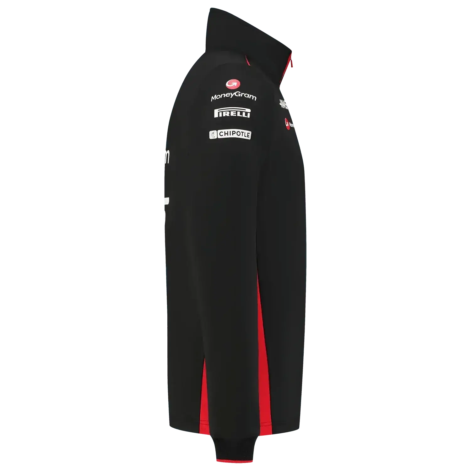 Fitted Zip Sweater / Haas F1 Team - Speedxcrafts
