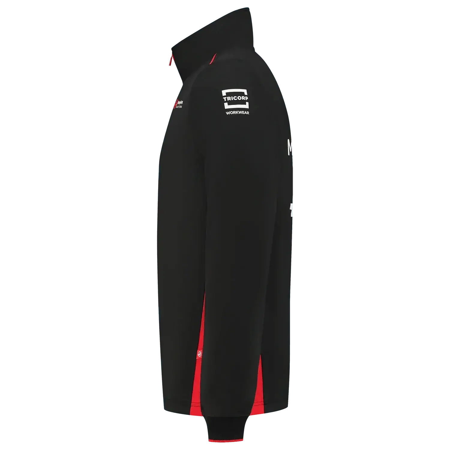 Fitted Zip Sweater / Haas F1 Team - Speedxcrafts