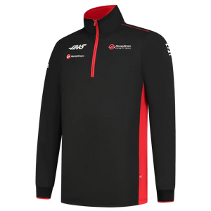 Fitted Zip Sweater / Haas F1 Team - Speedxcrafts