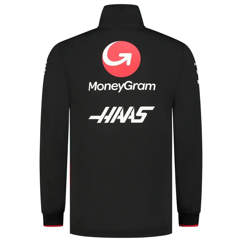 Fitted Zip Sweater / Haas F1 Team - Speedxcrafts
