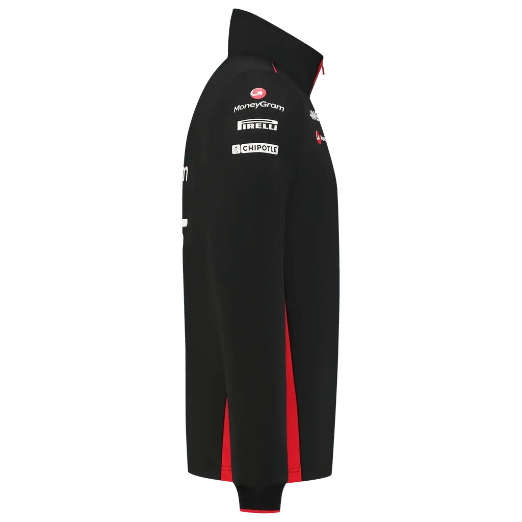 Fitted Zip Sweater / Haas F1 Team - Speedxcrafts