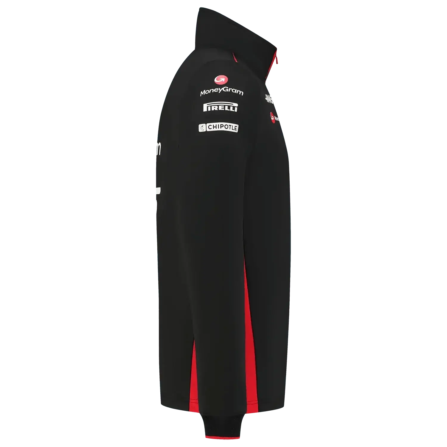 Fitted Zip Sweater / Haas F1 Team - Speedxcrafts