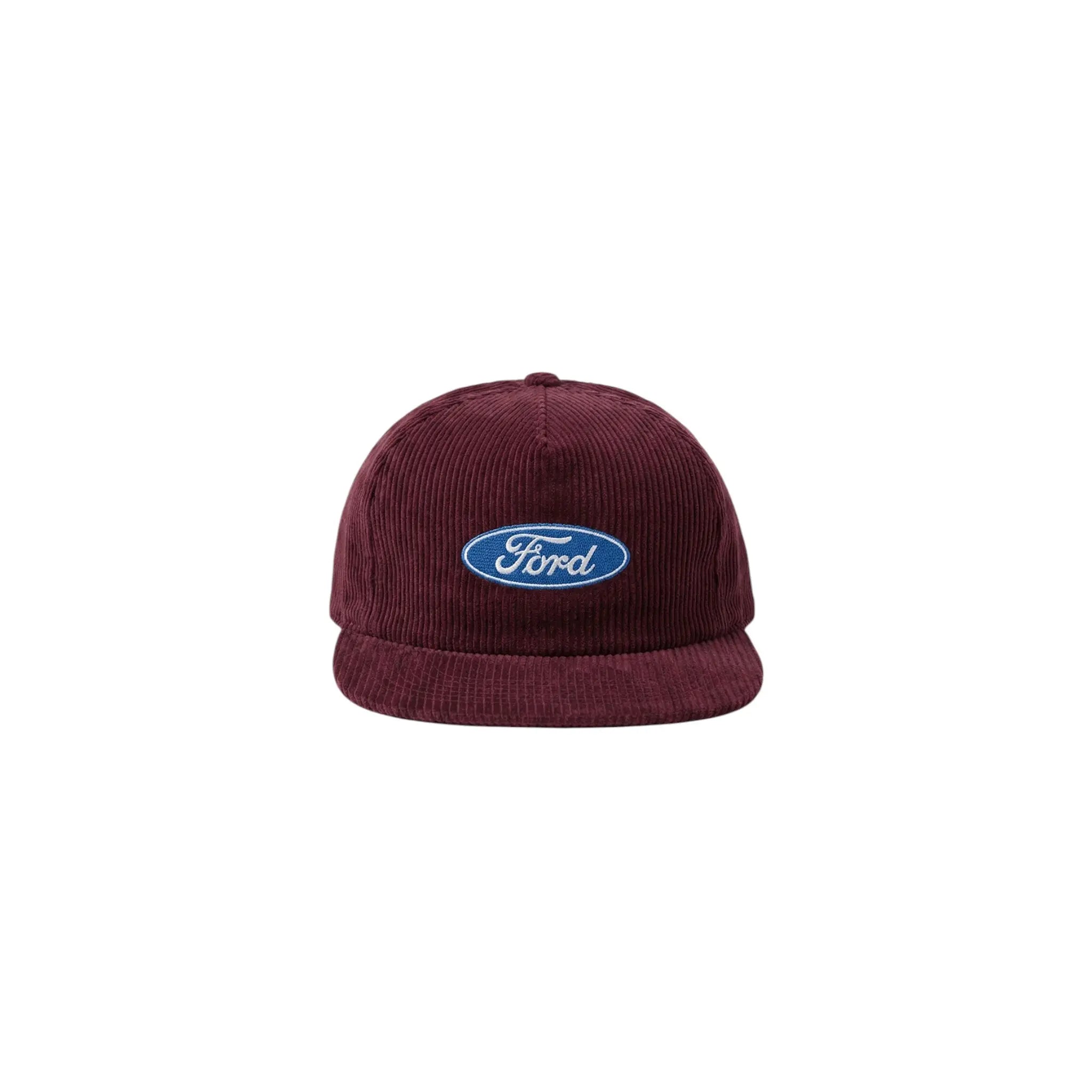 Ford Vintage Corduroy Cap – Burgundy