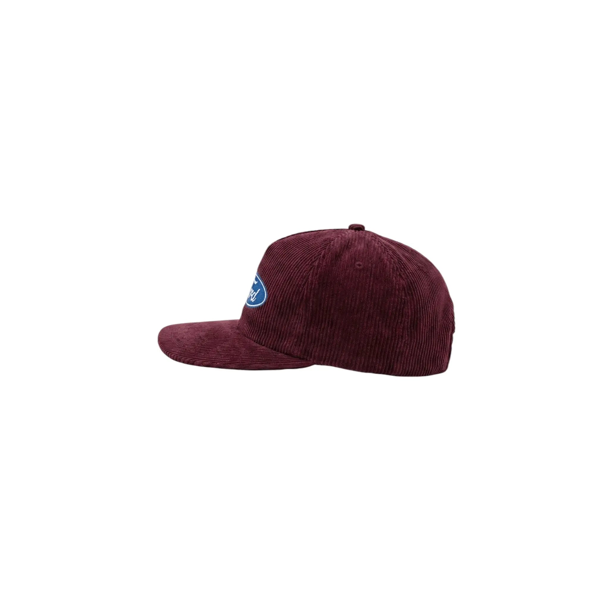 Ford Vintage Corduroy Cap – Burgundy