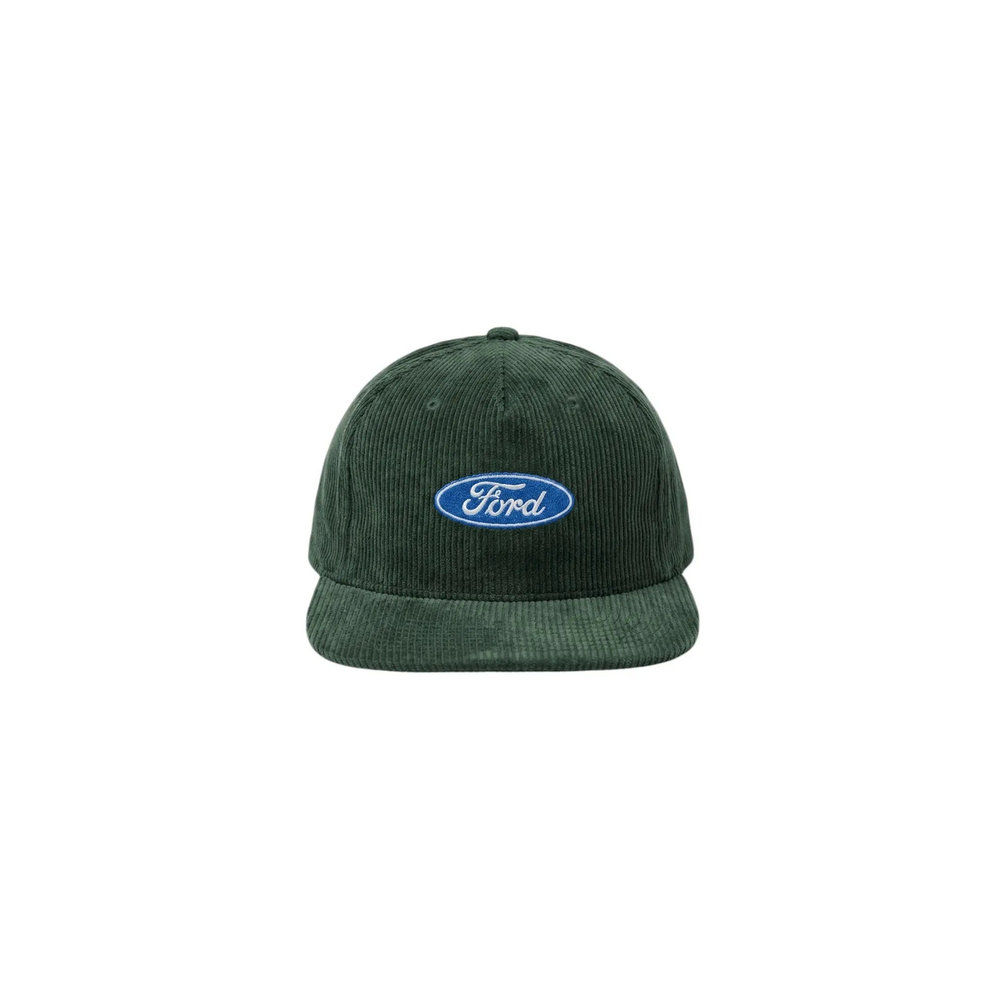 Ford Vintage Corduroy Cap – Forest Green