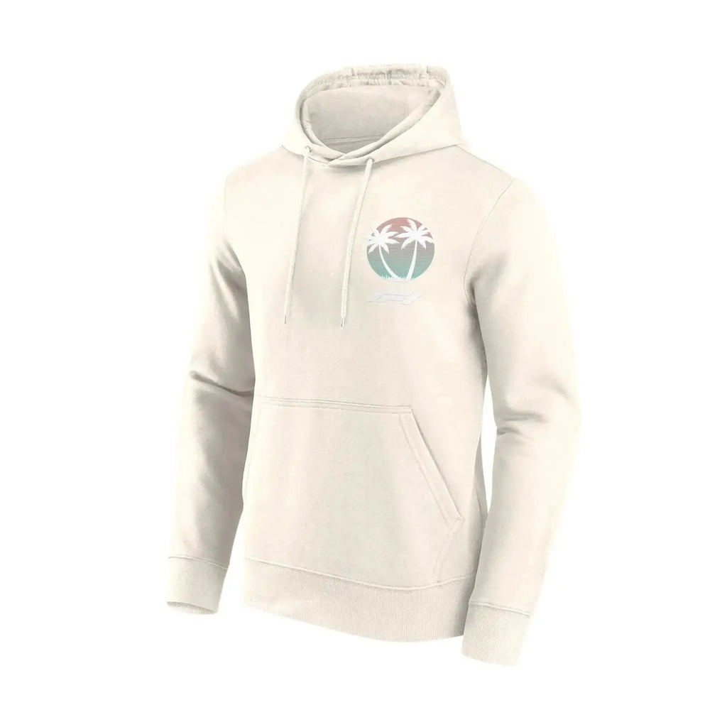 Formula 1 Beach Club Graphic Hoodie | Off White Official Merchandise - Speedxcrafts