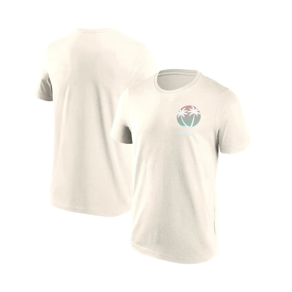 Formula 1 Beach Club Graphic T-Shirt | Off White Official Merchandise - Speedxcrafts