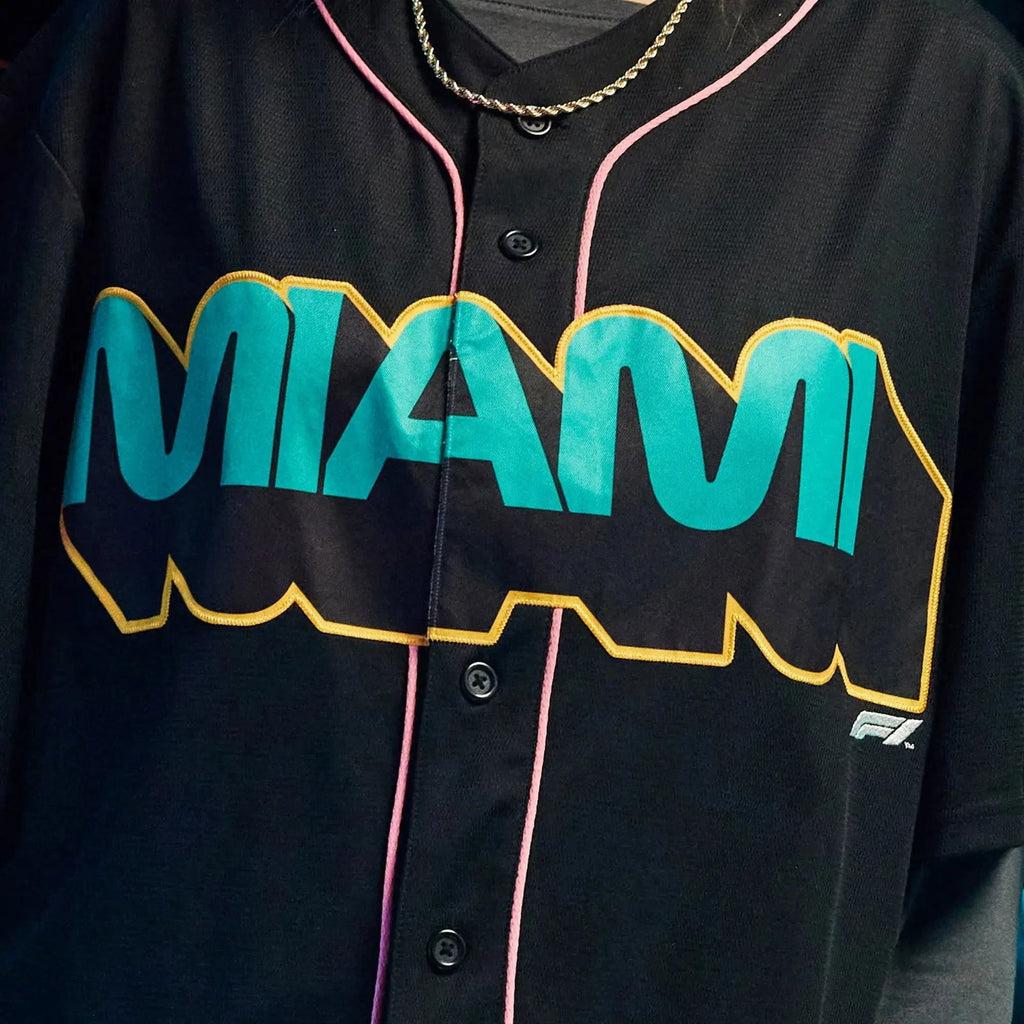 Formula 1 Miami Baseball Jersey | Official Franchise Merchandise - Speedxcrafts