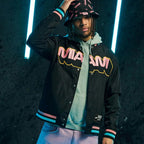 Formula 1 Miami Sateen Jacket | Stylish Lightweight F1 Outerwear - Speedxcrafts