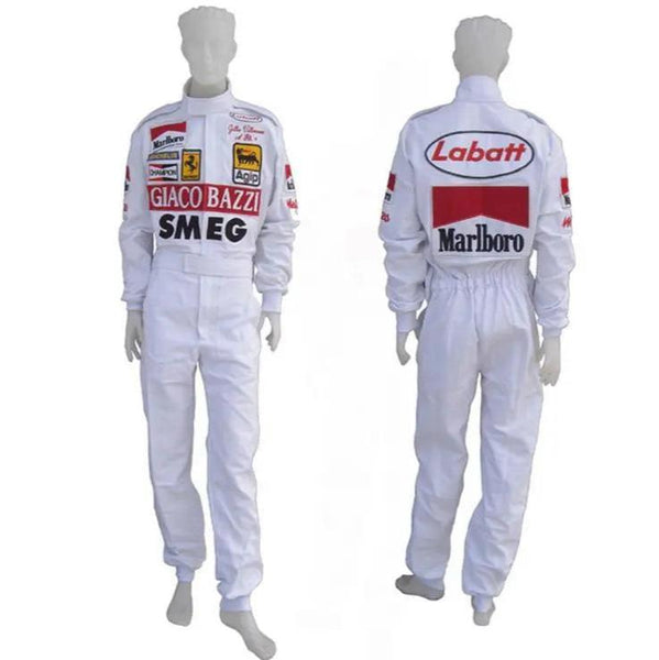 Gilles Villeneuve 1980 Replica Racing Suit | Ferrari F1 - Speedxcrafts