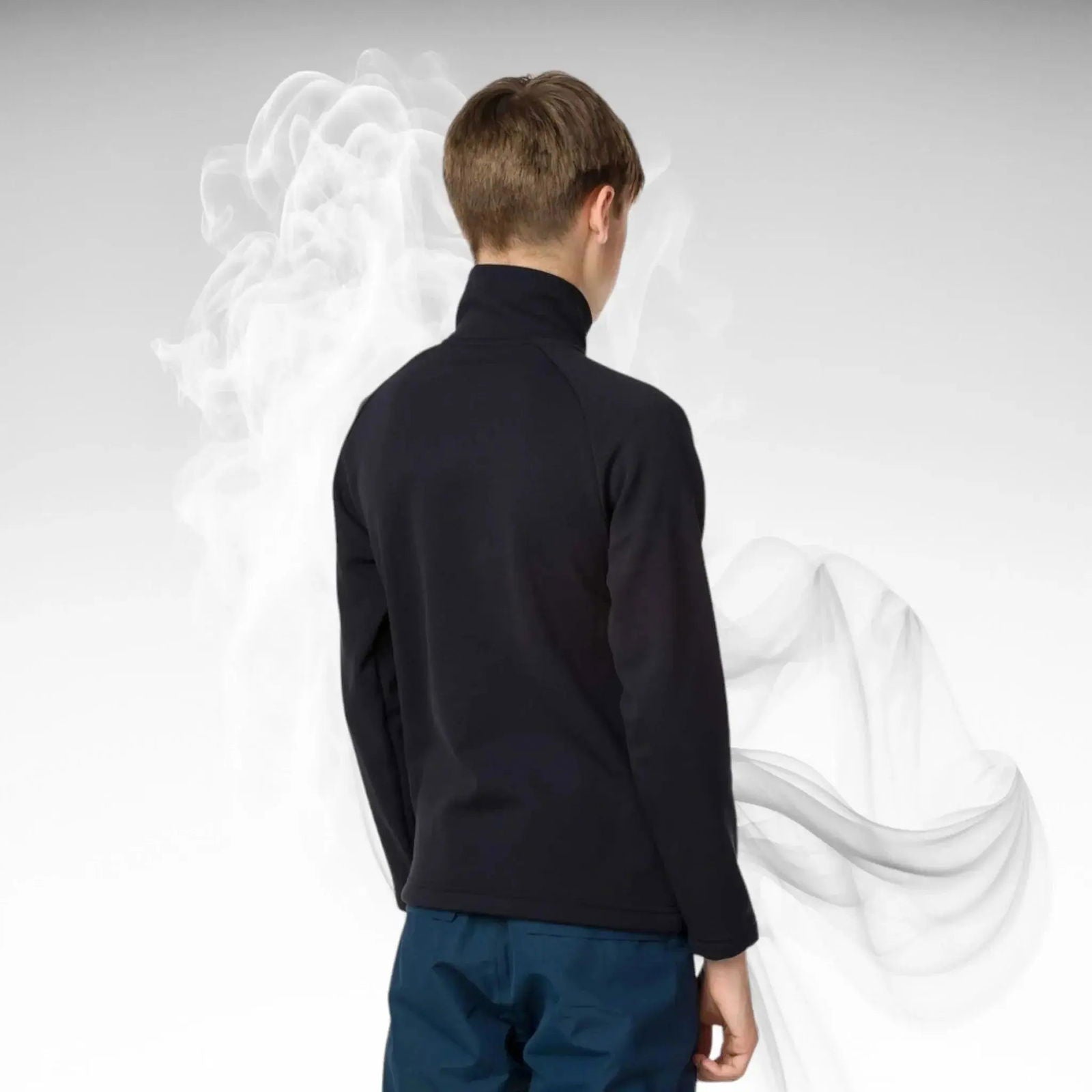 Hoodie ROSSIGNOL Boy Fz Clim Black - 2020/21 - Speedxcrafts