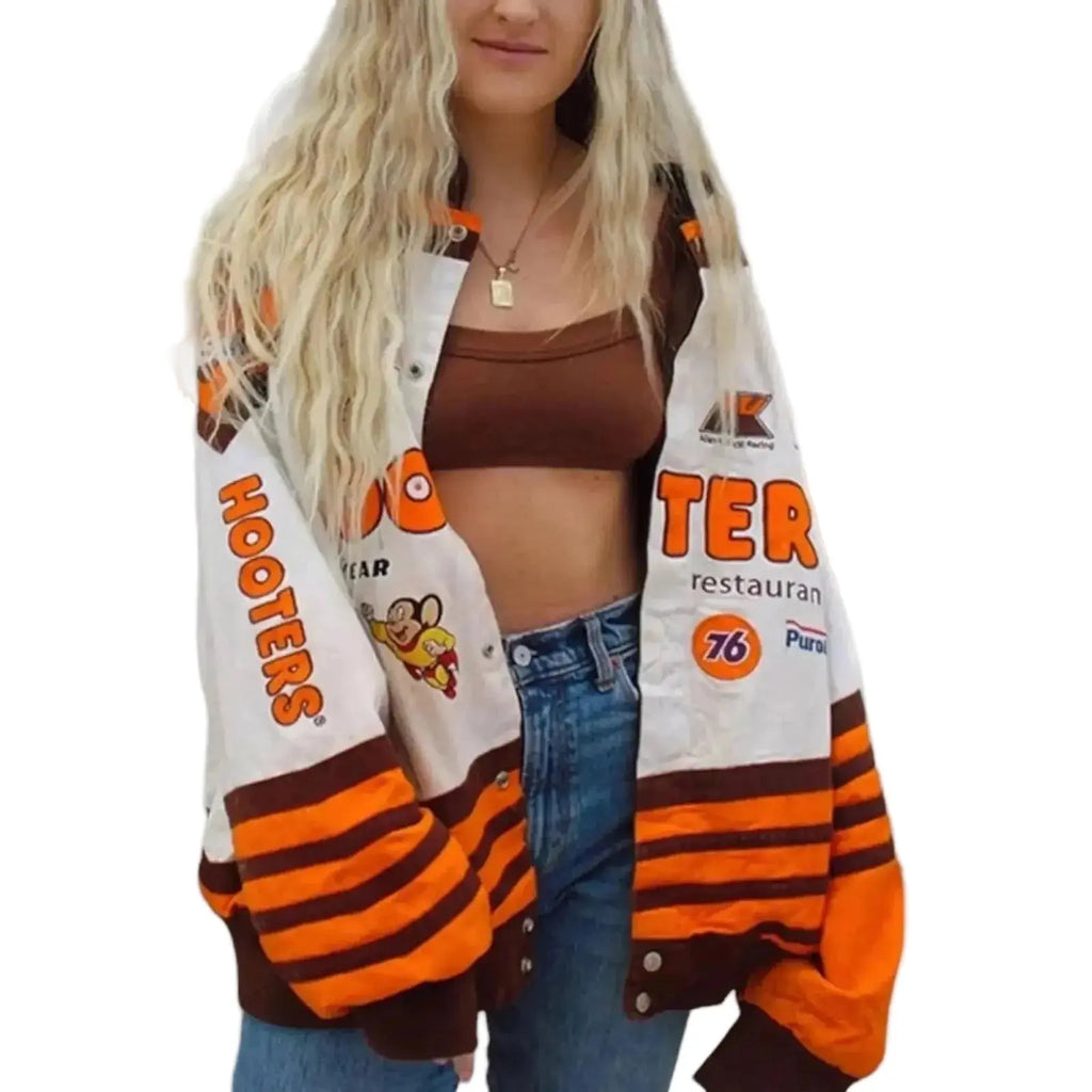 Hooters Nascar Vintage Jacket - Speedxcrafts