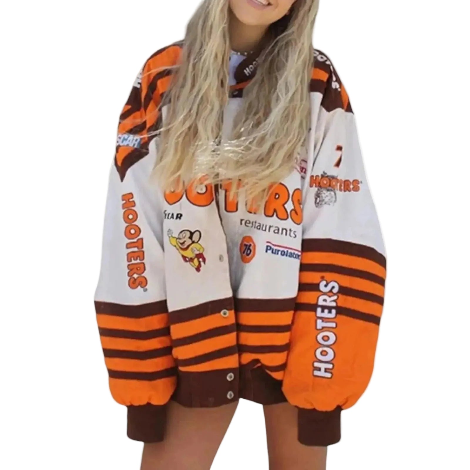 Hooters Nascar Vintage Jacket - Speedxcrafts – Speedx Crafts