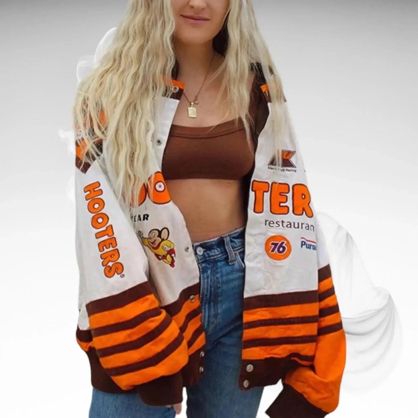 Hooters Nascar Vintage Jacket - Speedxcrafts