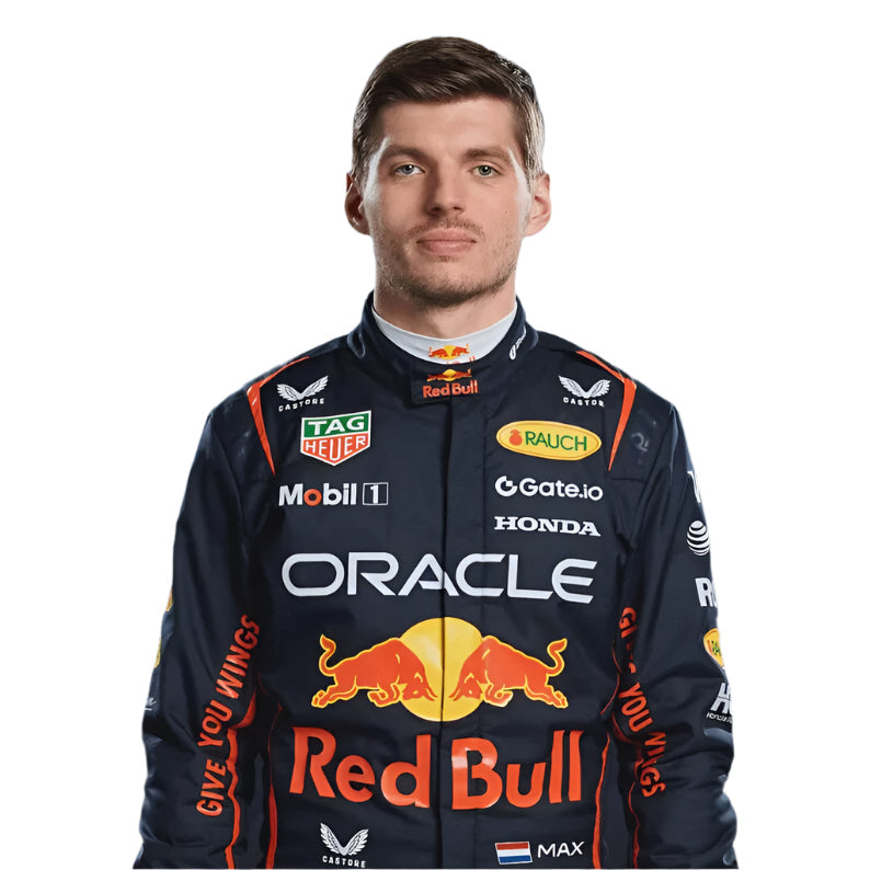 2025 Max Verstappen Go-Kart Racing Suit | Red Bull F1 Team Speedxcrafts