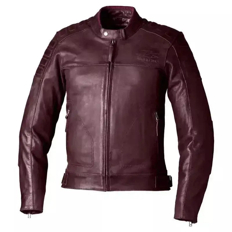 IOM TT BRANDISH 2 CE MENS LEATHER JACKET - Speedxcrafts