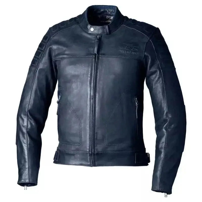 IOM TT BRANDISH 2 CE MENS LEATHER JACKET - Speedxcrafts