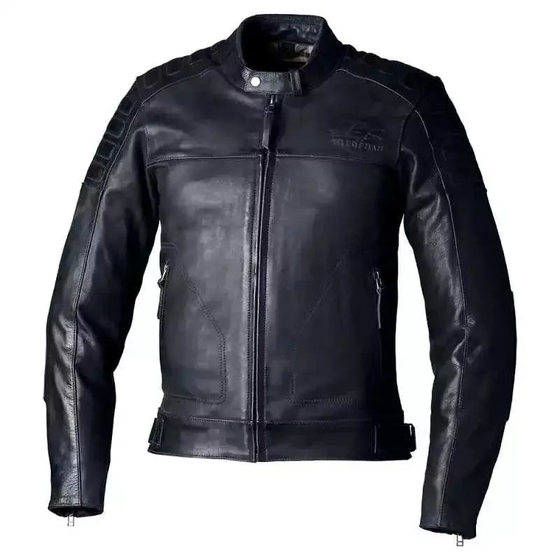 IOM TT BRANDISH 2 CE MENS LEATHER JACKET - Speedxcrafts