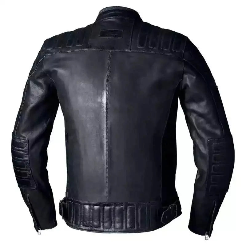 IOM TT BRANDISH 2 CE MENS LEATHER JACKET - Speedxcrafts