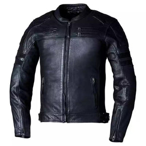 IOM TT HILLBERRY 2 CE MENS LEATHER JACKET - Speedxcrafts