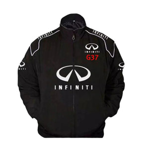 Infiniti G37 F1 Racing Jacket - Embroidered Motorsport Apparel - Speedxcrafts