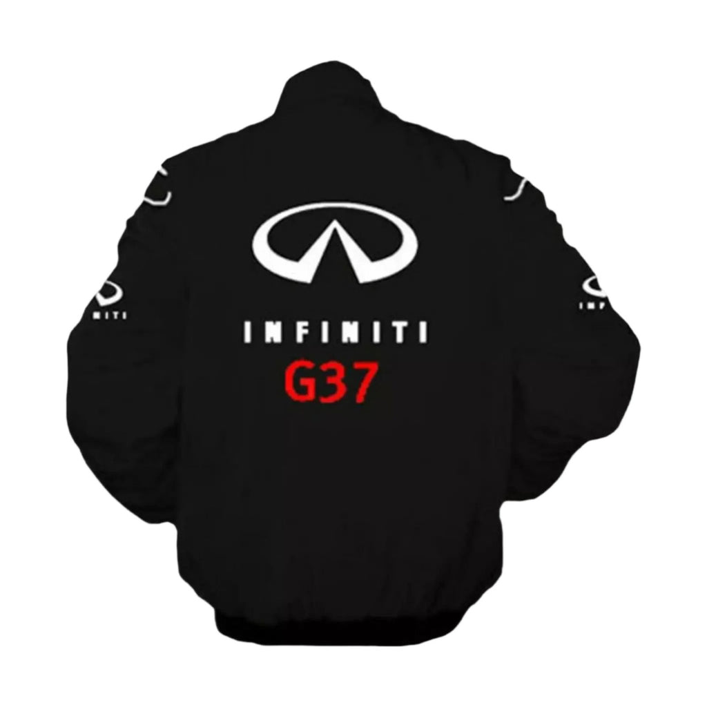 Infiniti G37 F1 Racing Jacket - Embroidered Motorsport Apparel - Speedxcrafts