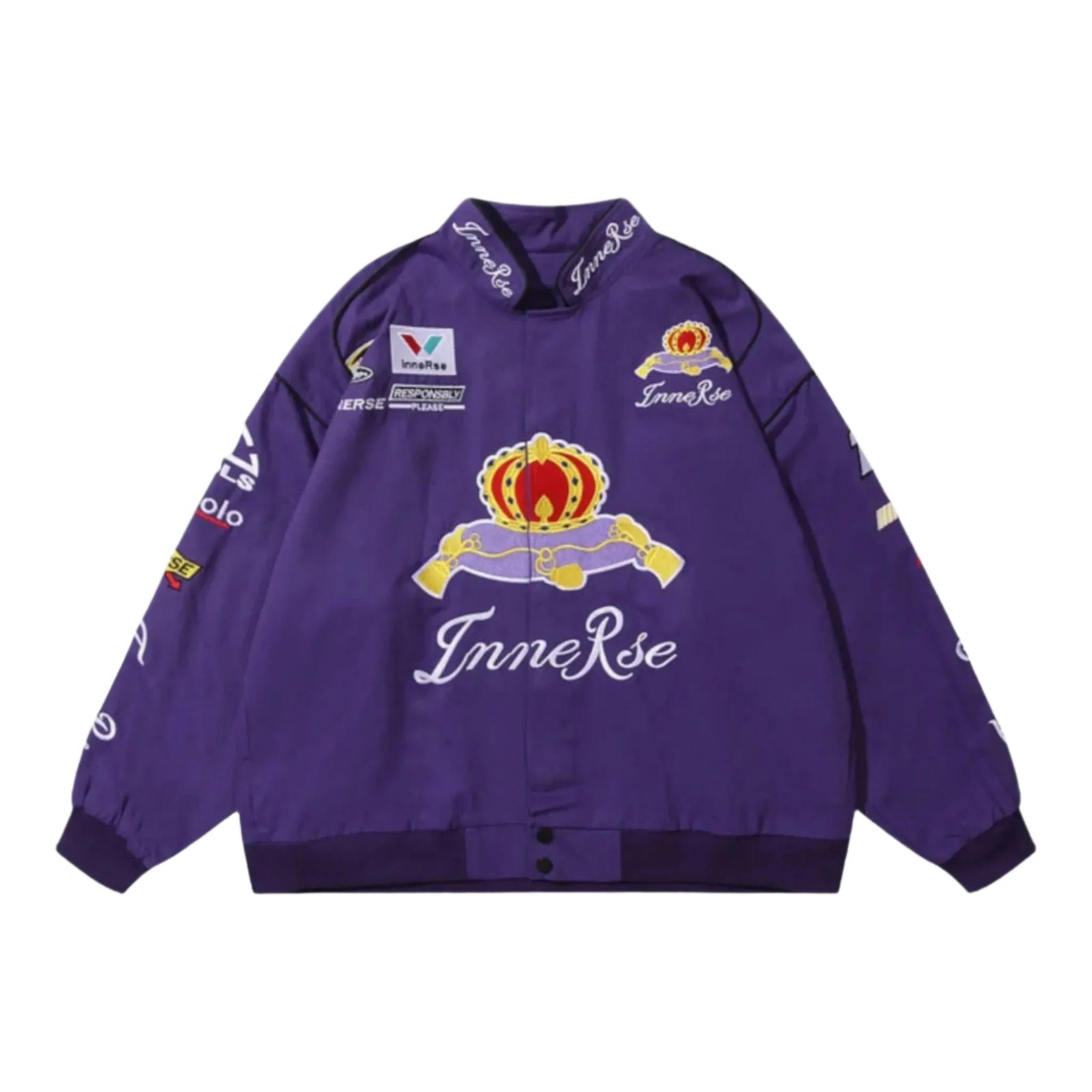 Innerse NASCAR Racing Jacket - Embroidered Motorsport Apparel - Speedxcrafts
